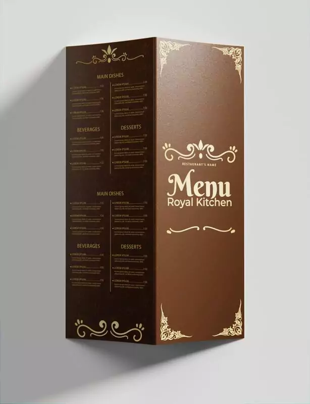 MENU CARDS