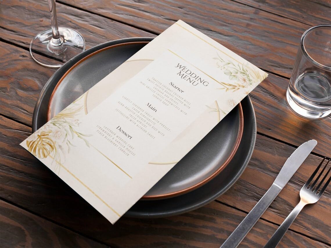 MENU CARDS 6