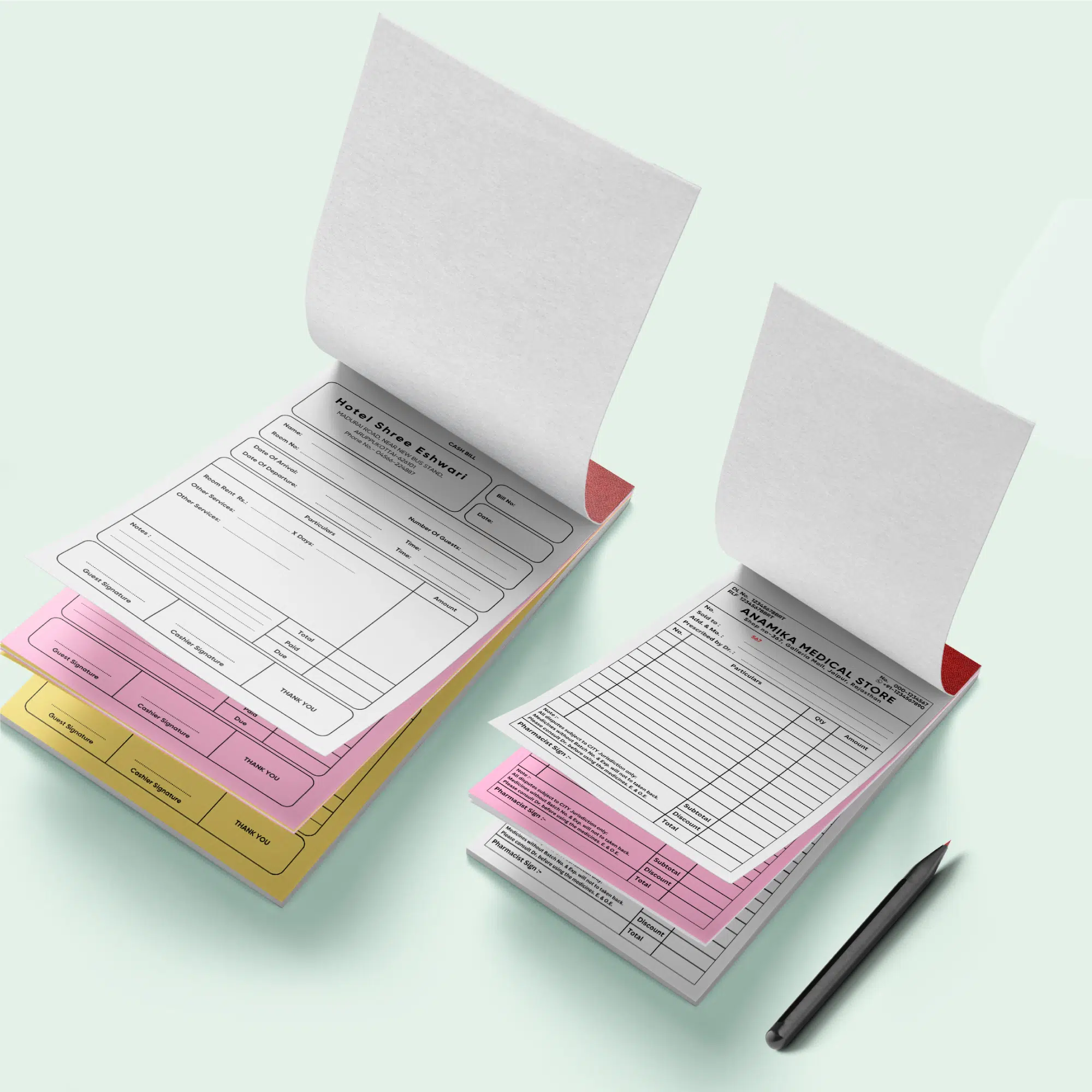 billbook-and-invoices