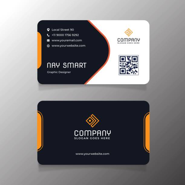 Business Card With Qr Code